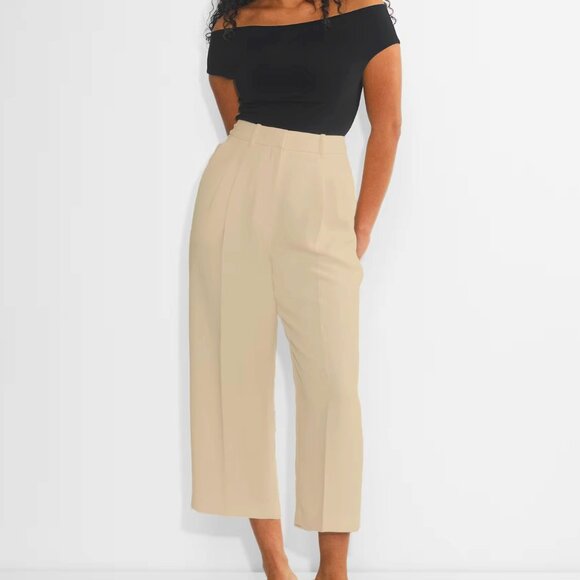 Aritzia The Effortless Pant Cropped 2 - Picture 1 of 5